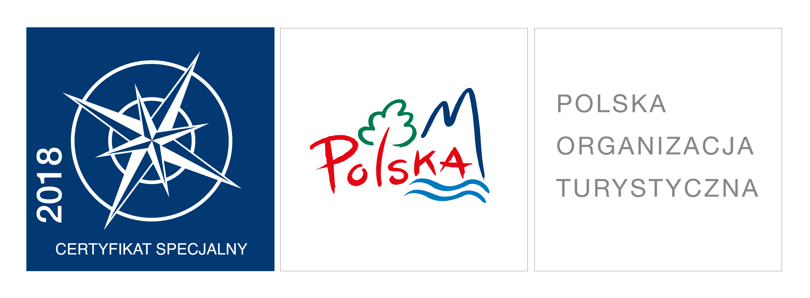 Logo-Certyfikat Specjalny 2018 Polska Organizacja Turystyczna
