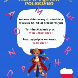 Plakat Dzień Języka Ojczystego