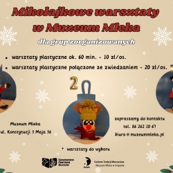 Mikołajkowe warsztaty w Muzeum Mleka