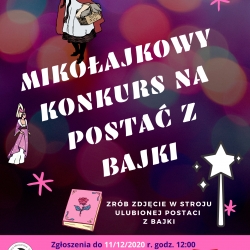 Mikołajkowy konkurs na postać z bajki