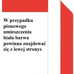wzór ułożenia barw narodowych