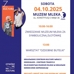 Weekend seniora z kulturą 4 października CTMMM
