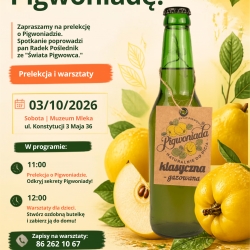 Plakat prelekcji Pigwoniada